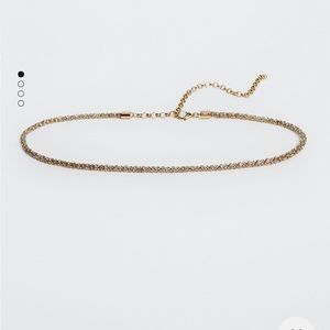 MANGO faceted crystal belt